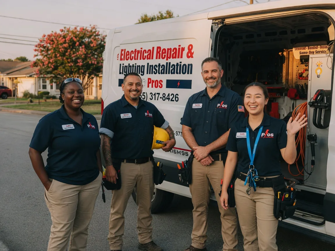 Licensed Electrician company in Midfield, TX
